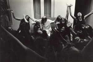 Osho Giving Energy Darshan In Poona 1